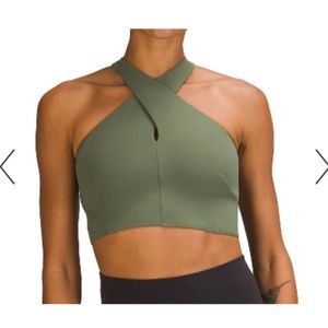 Lululemon Criss Cross Halter Bra/Top